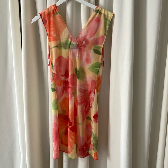 WITH JEAN Lani Sheer Floral Dress S - Picture 6 of 6